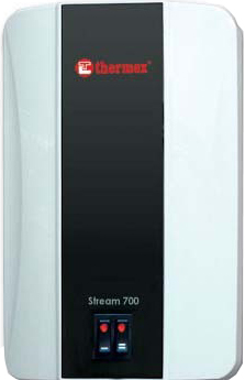 Проточный водонагреватель Thermex Stream 700 (белый) - общий вид