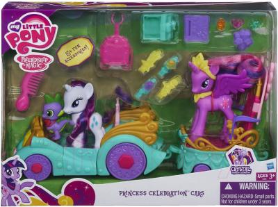 Игровой набор Hasbro My Little Pony Принцесса Твайлайт Спаркл на автомобиле (A3993) - упаковка