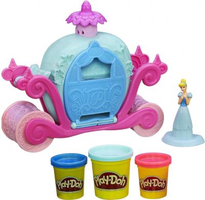 Набор для лепки Hasbro Play-Doh Волшебная карета Золушки (A6070) - общий вид