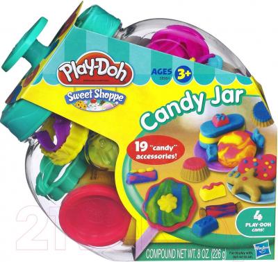 Набор для лепки Hasbro Play-Doh Банка со сладостями (38984) - упаковка