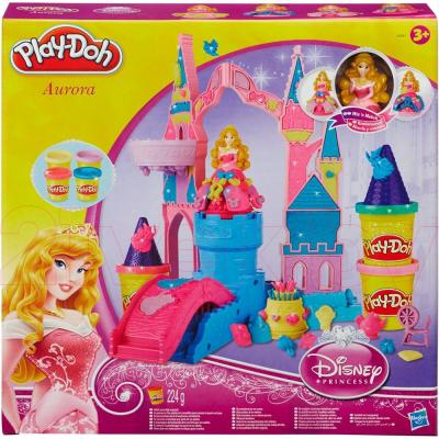 Набор для лепки Hasbro Play-Doh Чудесный замок Авроры / A6881 - упаковка