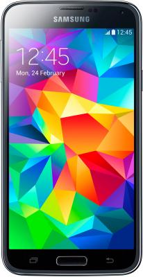 Смартфон Samsung Galaxy S5 / G900F (черный) - общий вид