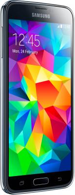 Смартфон Samsung Galaxy S5 / G900F (черный) - вполоборота