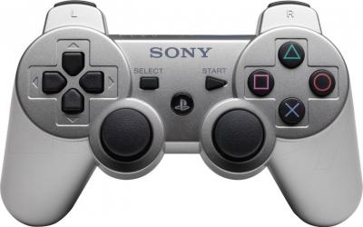 Геймпад Sony Dualshock 3 (Silver) - общий вид