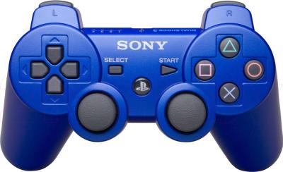 Геймпад Sony Dualshock 3 (Blue) - общий вид