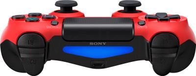 Геймпад Sony Dualshock 4 (Red) - вид спереди