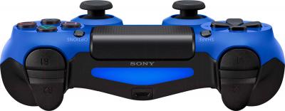 Геймпад Sony Dualshock 4 (Blue) - вид спереди