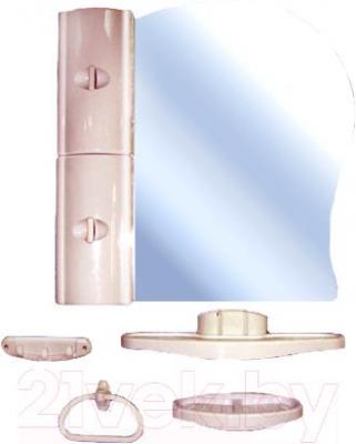 Комплект мебели для ванной Белпласт с341-2830 (бежевый) - общий вид