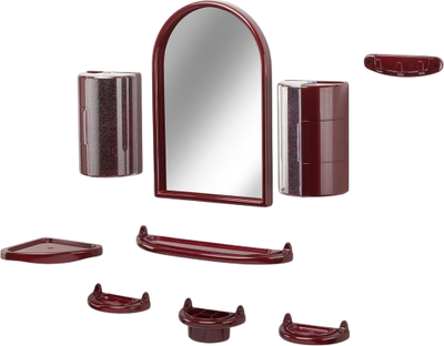 Комплект мебели для ванной Белпласт с300-2830 (вишня) - 