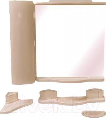 Комплект мебели для ванной Белпласт Элегант с420-2830 (бежевый) - общий вид