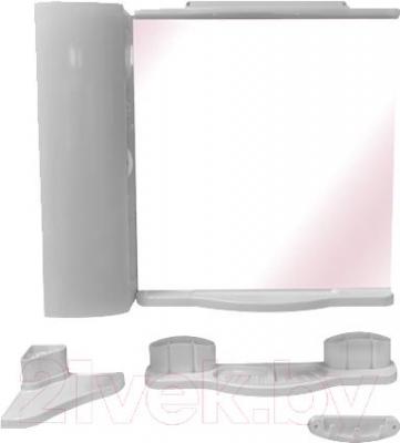 Комплект мебели для ванной Белпласт Элегант с442-2830 (белый) - общий вид