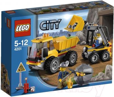 Конструктор Lego City Погрузчик и самосвал (4201) - упаковка