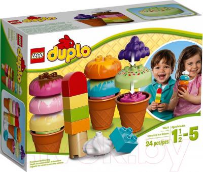 Конструктор Lego Duplo Весёлое мороженое (10574) - упаковка
