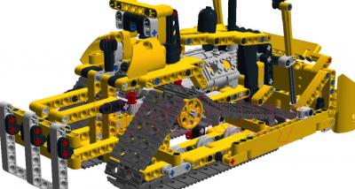 Конструктор Lego Technic Бульдозер (42028) - бульдозер