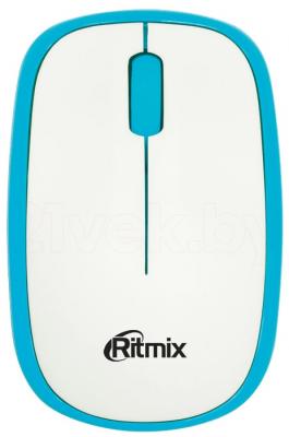 Мышь Ritmix RMW-215 Silent (синий) - общий вид