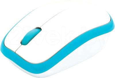 Мышь Ritmix RMW-215 Silent (синий) - вид сбоку