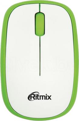 Мышь Ritmix RMW-215 Silent (зеленый) - общий вид
