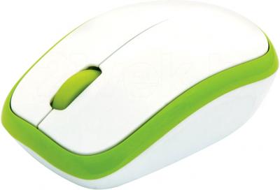 Мышь Ritmix RMW-215 Silent (зеленый) - вид сбоку