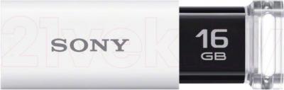 Usb flash накопитель Sony Micro Vault Click White 16GB (USM16GUW) - общий вид