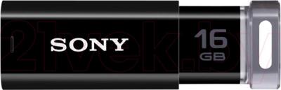 Usb flash накопитель Sony Micro Vault Click Black 16GB (USM16GUB) - общий вид