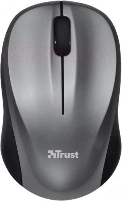 Мышь Trust Vivy Wireless Mini Mouse (серебристо-серый) - общий вид