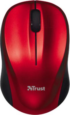 Мышь Trust Vivy Wireless Mini Mouse (Red) - общий вид