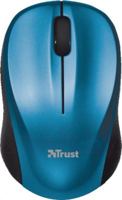 Мышь Trust Vivy Wireless Mini Mouse (синий) - общий вид