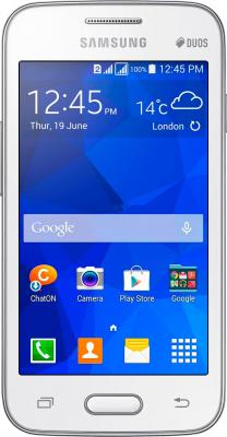 Смартфон Samsung Galaxy Ace 4 Duos / G313HU/DS (белый) - общий вид