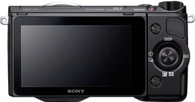 Беззеркальный фотоаппарат Sony Alpha NEX-5TL - вид сзади