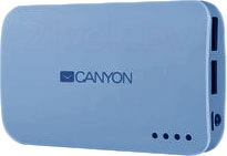 Портативное зарядное устройство Canyon CNE-CPB78BL - общий вид