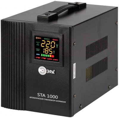 Стабилизатор напряжения ЭРА STA-1000 - общий вид