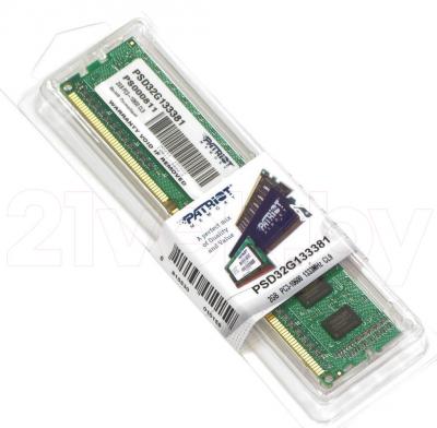 Оперативная память DDR3 Patriot PSD32G133381 - общий вид