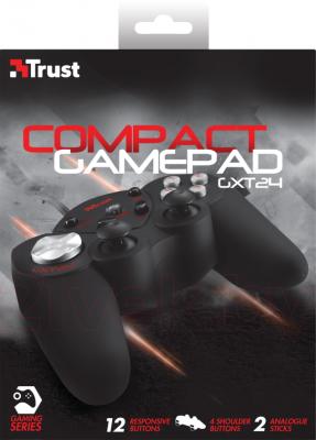 Геймпад Trust GXT 24 Compact Gamepad - коробка