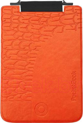 Обложка для электронной книги PocketBook PBPUC-5-ORBC-BD (черно-оранжевый) - общий вид