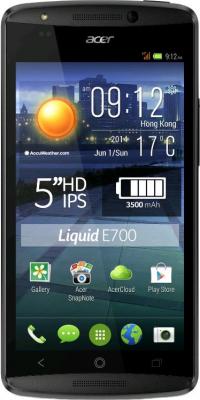 Смартфон Acer Liquid E700 / HM.HF9EE.003 (черный) - общий вид