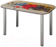 Обеденный стол Senira P-001/01-7809 (хром) - 