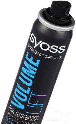 Лак для укладки волос Syoss Volume Lift воздушный объем экстрасильная фиксация (75мл)
