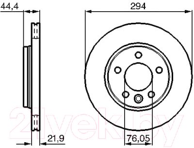 

Тормозной диск Bosch, 0986479097