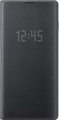 Чехол-книжка Samsung LED View Cover S10 / EF-NG973PBEGRU (черный)