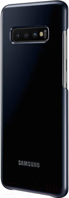 Чехол-книжка Samsung LED Cover S10+ / EF-KG975CBEGRU (черный)