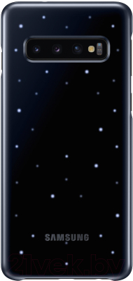 Чехол-книжка Samsung LED Cover S10 / EF-KG973CBEGRU (черный)