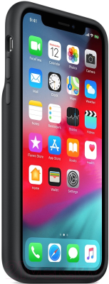 Чехол-зарядка Apple Smart Battery Case для iPhone XS Black / MRXK2