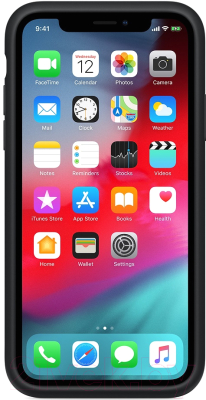 Чехол-зарядка Apple Smart Battery Case для iPhone XS Max Black / MRXQ2