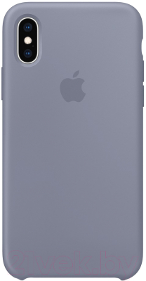 Чехол-накладка Apple Silicone Case для iPhone XS Lavender Gray / MTFC2