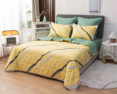 Комплект постельного белья с одеялом Sofi de Marko Бернадетт №41 1.6 / Кт-1.6-Бт41