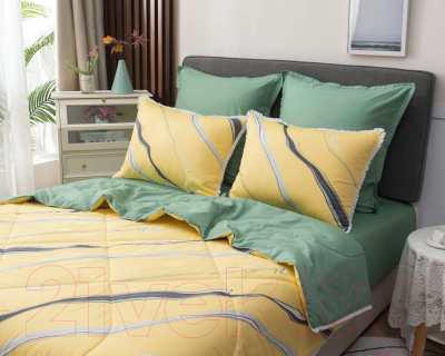 Комплект постельного белья с одеялом Sofi de Marko Бернадетт №41 1.6 / Кт-1.6-Бт41