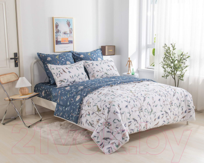 Комплект постельного белья с одеялом Sofi de Marko Бернадетт №33 1.6 / Кт-1.6-Бт33