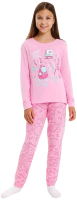 Пижама детская Mark Formelle 567720 (р.98-52, розовый/предметы на розовом) - 