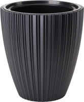 Кашпо Formplastic Mika / FP-5095-084 (глубокий черный) - 