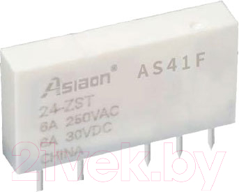 Реле интерфейсное Asiaon HF41F 1CO 6А 24VDC / HF1CO24DC